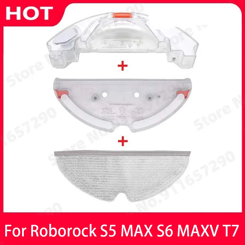 Roborock S5 MAX S50 MAX S55MAX S6Max Electric Control Water Tank Spare Parts Vacuum Cleaner Water Tank Tray Accessories