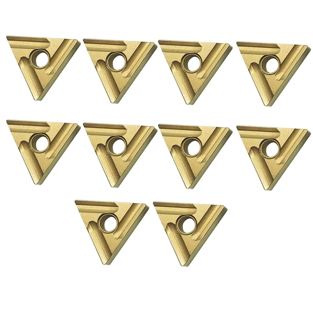 Set di 10 inserti TNMG160404 TNMG331 per torni CNC Utensili ottimali per lavorazione acciaio, acciaio inossidabile e ferro