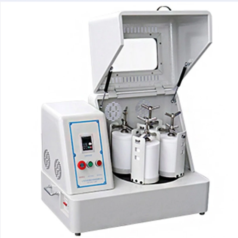 

Vertical square planetary ball mill 0.2L-16L is equipped with air cooling device at low temperature.