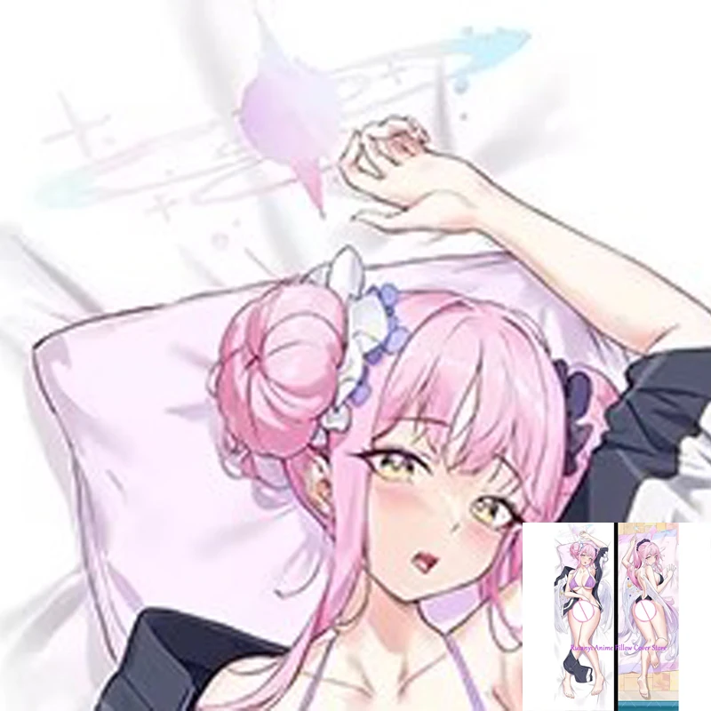 

Dakimakura Anime Mika Misono Double-sided Pillow Cover Print Life-size body pillows cover Adult pillowcase 2024