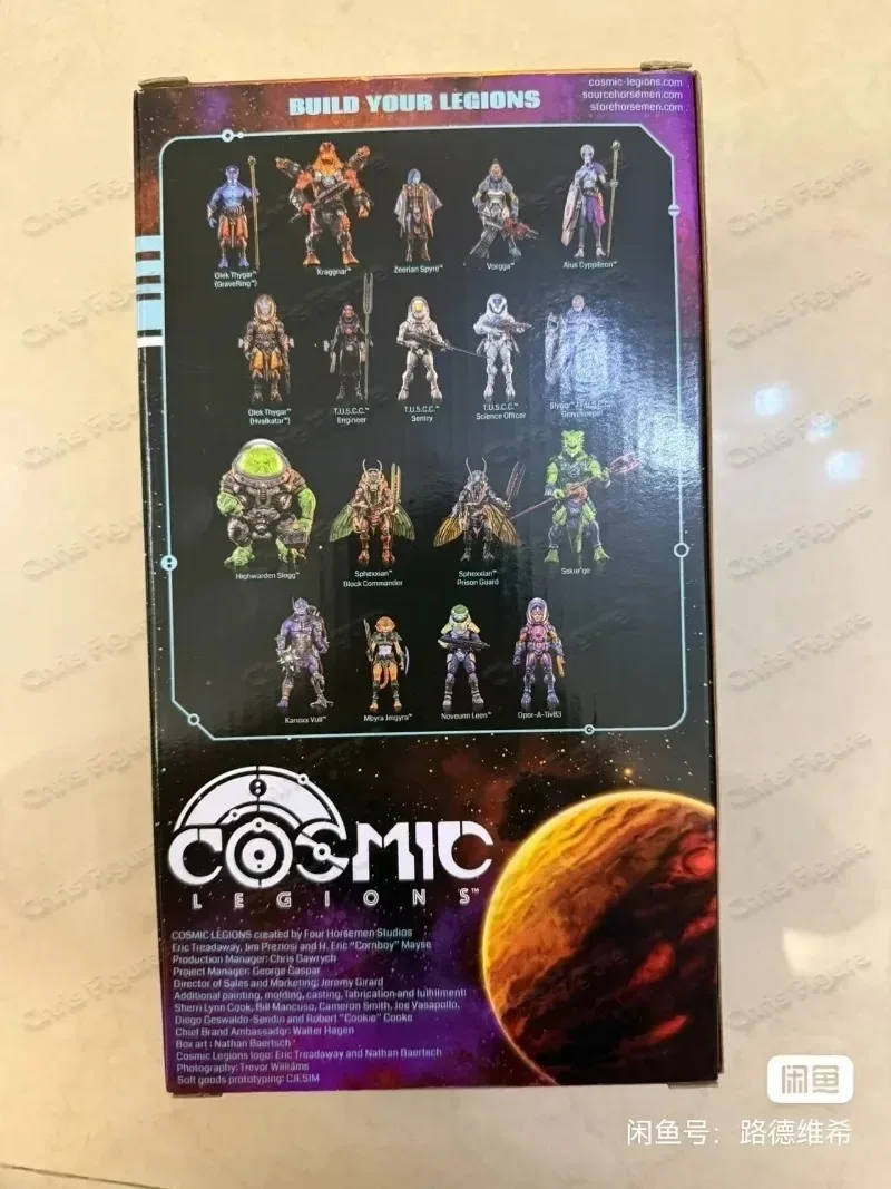 

In Stock Four Horsemen Studio 1/12 6-Inch Space Legion Slygor Ryz Anime Action Figure Collectible Gift
