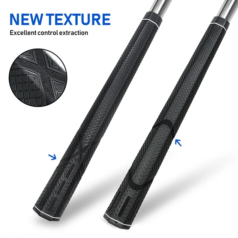 1pc New Golf grips rubber Hexagon Golf putter clubs grips Swing practice equipment protective cover