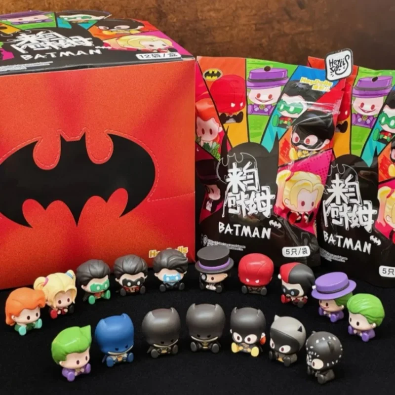 Suplay auténtico Batman de Arkham Mini bolsa ciega juego de moda Linda caja ciega de grano juguete de moda adorno de escritorio regalo periférico