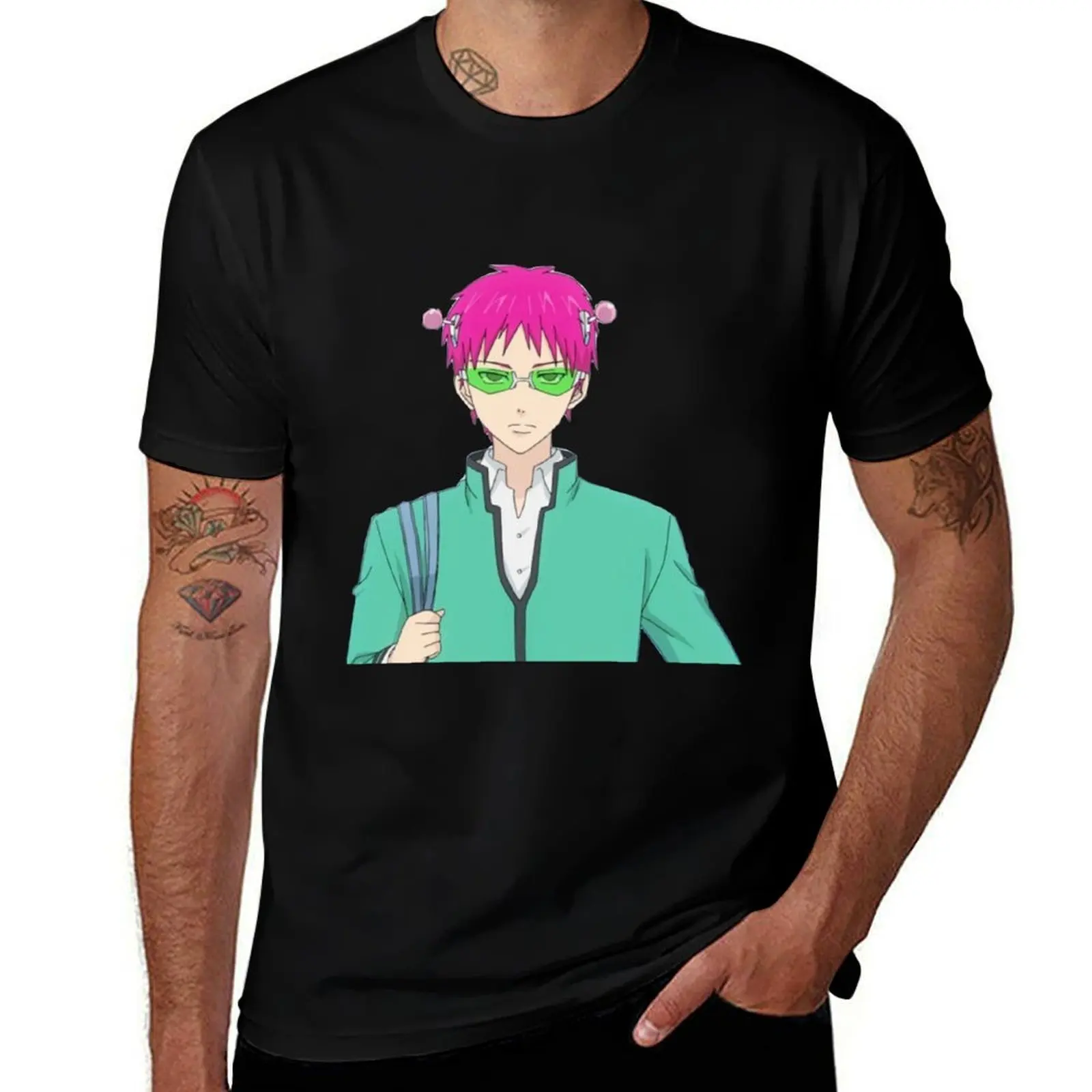 

The Disastrous Life of Saiki K. T-Shirt t shirt man designer t shirt men 100% cotton luxury brand man tshirt T-Shirt