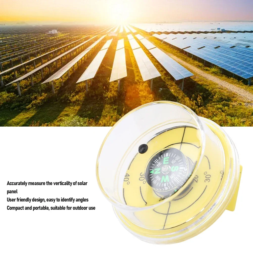Solar Panel Angle Guide Outdoor Photovoltaic Peripheral Aids Angle Calibration ABS Sun Angle Adjuster  Solar Power Supplies