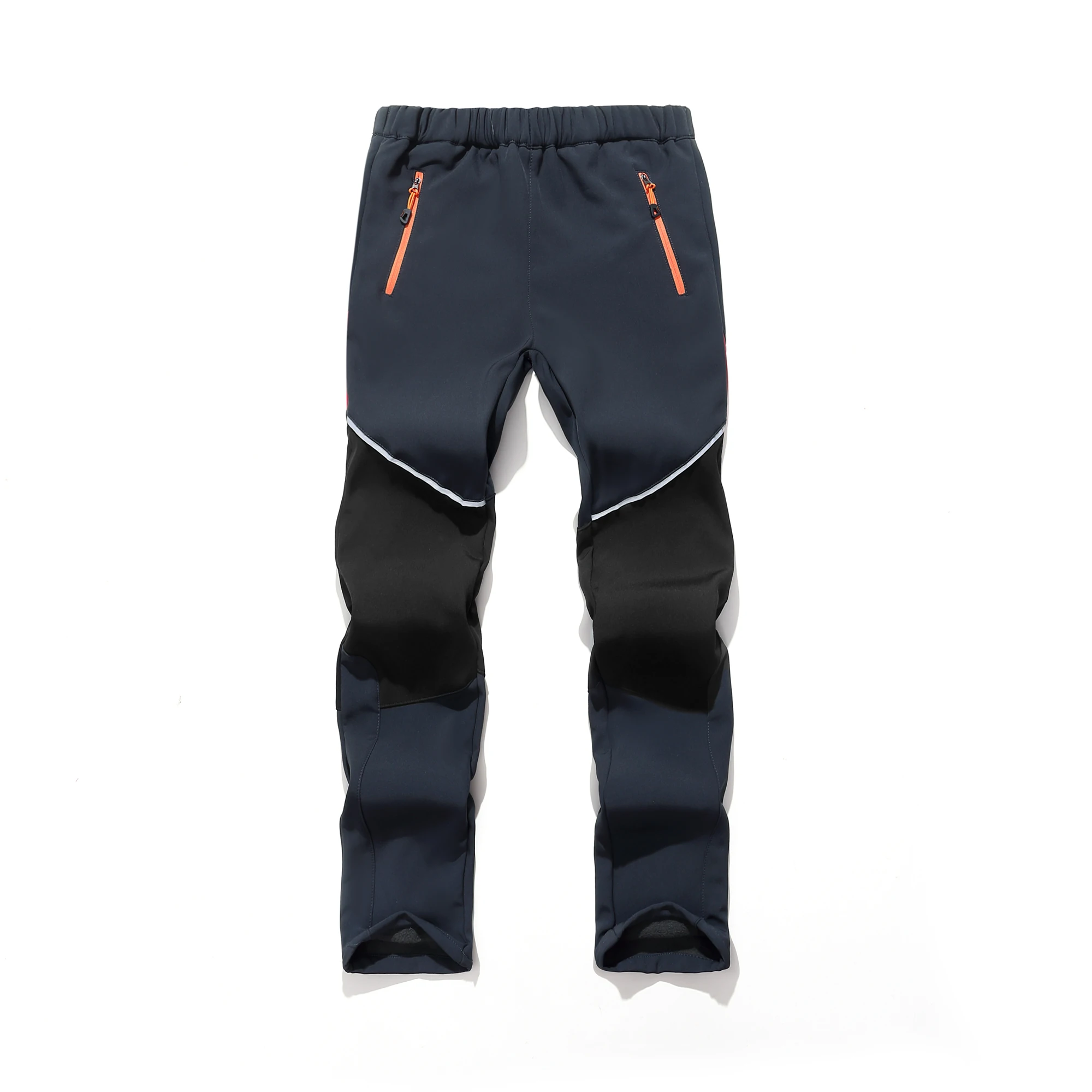 Pantalones informales de lana no extraíbles para niños y niñas, pantalones deportivos cálidos, impermeables, a la moda, para exteriores e invierno,