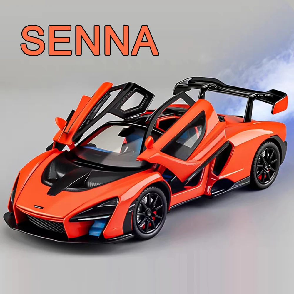 1-24-セナ-合金ダイキャストモデルおもちゃの車-スプレーバージョン-ホイールステアリング-ミニチュアカー-プルバック付き-車-子供向けコレクションギフト