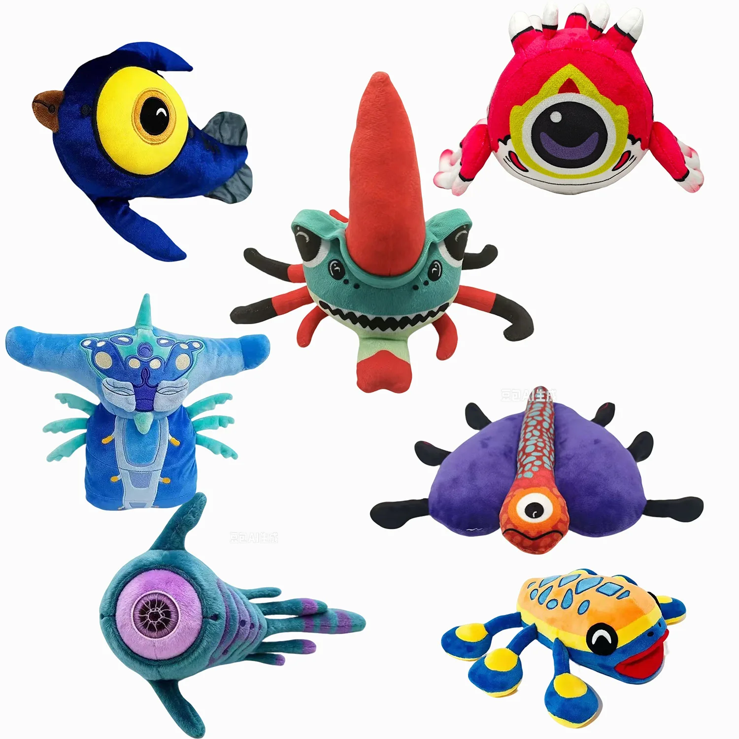 Popular New Deep-sea Adventure Ocean Monster Plush Toys Game Merchandise Figurines Plush Toys Decorative Gifts view 6