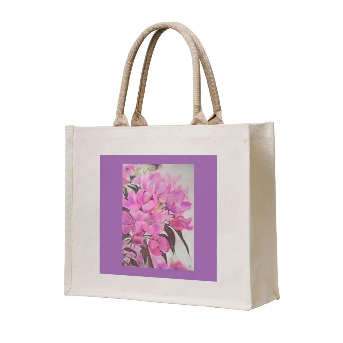 

Pink Blossom Tote Bag canvas tote bag bag for beach hand ladies reusable grocery bags
