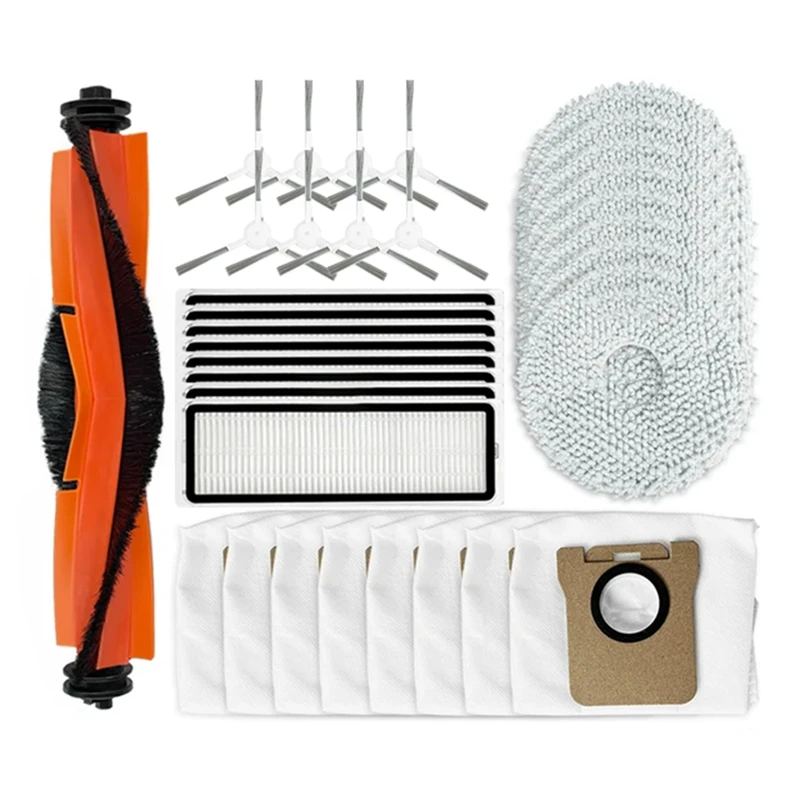 

Y26A New For Xiaomi Robot Vacuum X10+ / X20+ / X20 Plus / BHR8124EU Roller Side Brush Hepa Filter Mops Robot Vacuum Cleaner Part