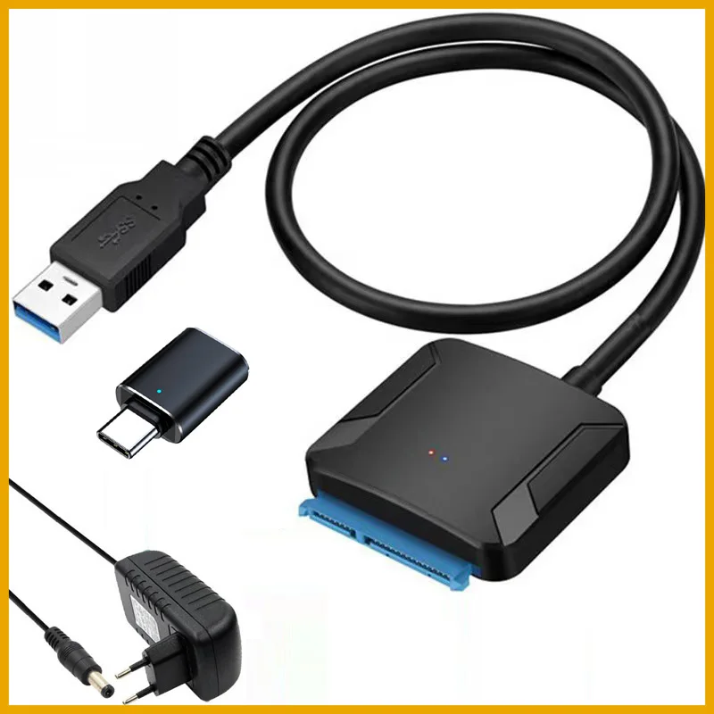 New 2026 USB 3.0 to SATA Cable SATA III Hard Drive Adapter Converter for 2.5