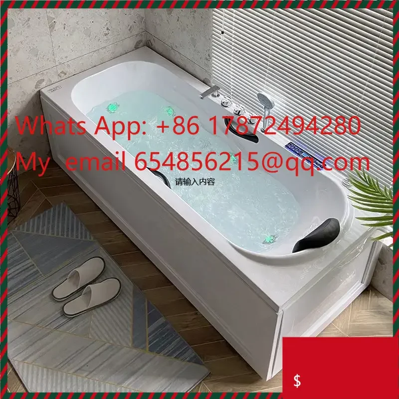 

Энергосберегающая утолщенная акриловая ванна для небольших квартир: стандартного размера для взрослых, с мягким гидромассажем и точным поддержанием температуры