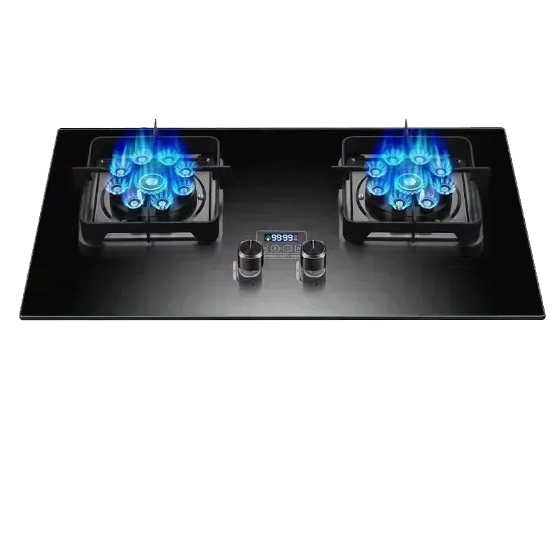 gas stove dual-purpose household natural gas liquefied gas desktop embedded fierce commercial apartment commercial Desktop