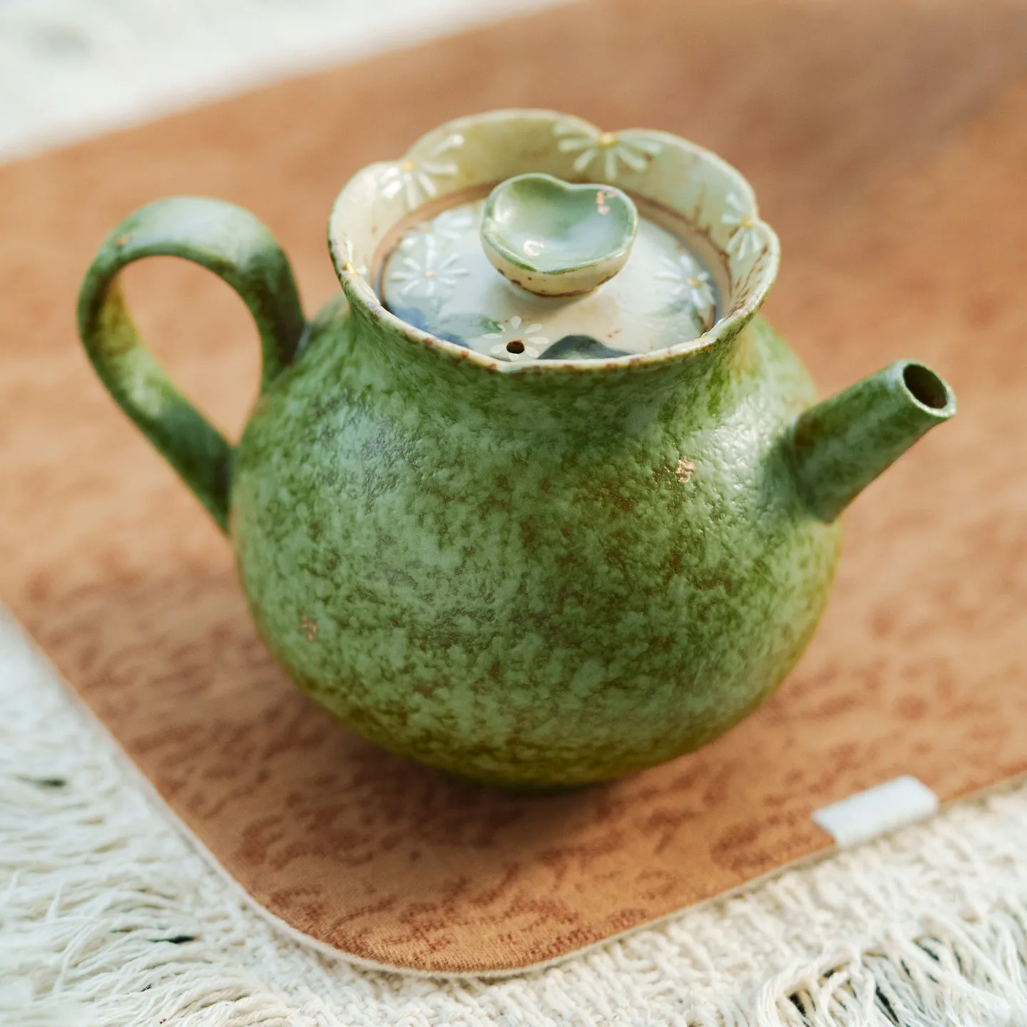 DSA teapot tea making household high-end ceramic kettle filter single pot one person drinking small tea set