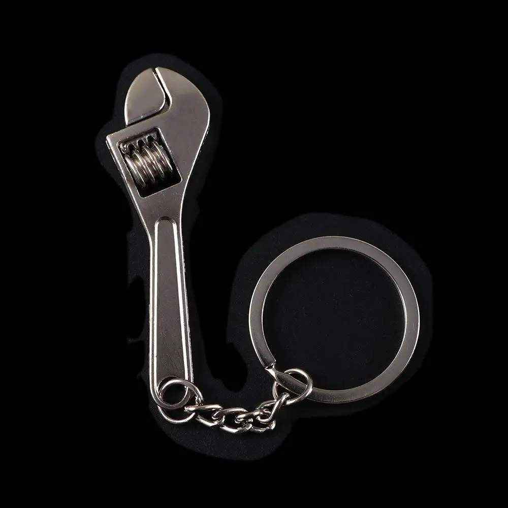 For Men Keyfob Tools Jewelry Gift Mini Tools Bag KeyRing Car Key Ring Spanner Key Chain Wrench Keychain Simulation Spanner
