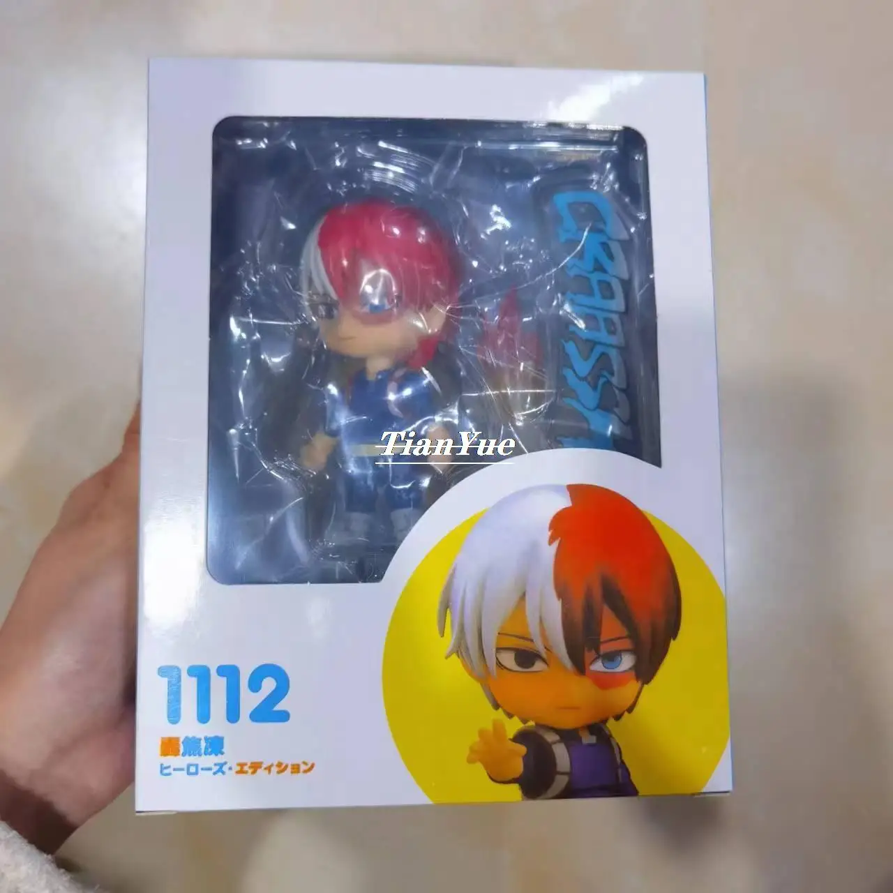 Anime My Hero Academia Todoroki Shoto 1112 Action Figure PVC Collection Boxed toys for Children 10cm