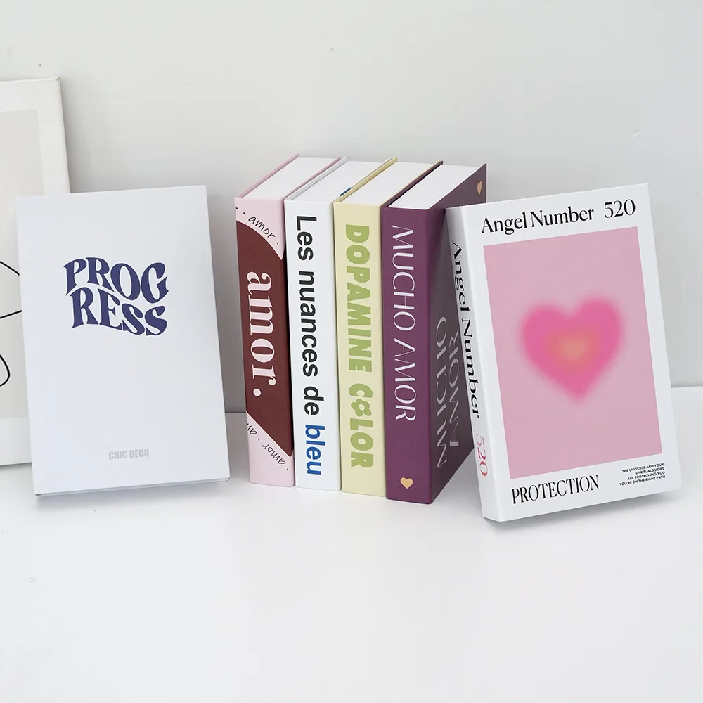 

Fashion Series Fake Book Decoration Coffee Table Decoration Living Room Fashion Prop Books Home Decoration Model Room Home Decor
