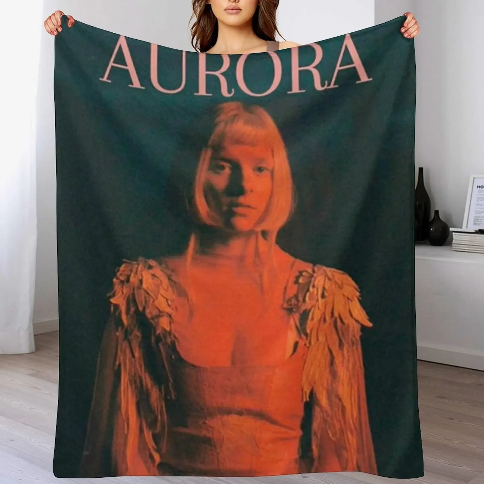 

Aurora Aksnes The Gods We Can Touch Throw Blanket Extra Large Throw Single Blankets For Baby bed plaid Blankets