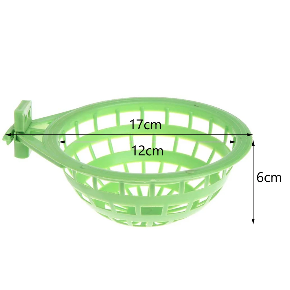 أداة تفقيس البيض المجوفة من البلاستيك على شكل عش الطيور، أداة تفقيس الببغاء