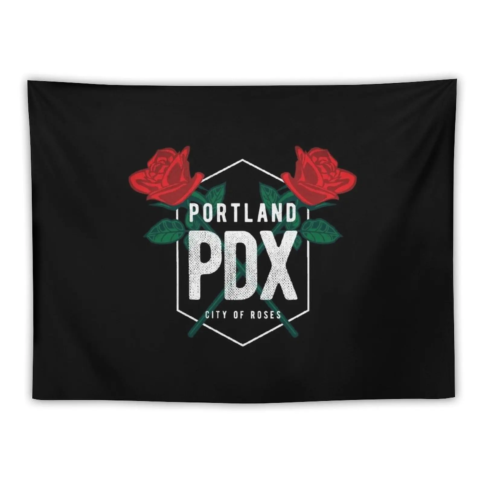 

Vintage Portland Oregon PDX City Of Roses Tapestry Decorations For Your Bedroom Bedroom Decor Tapestry