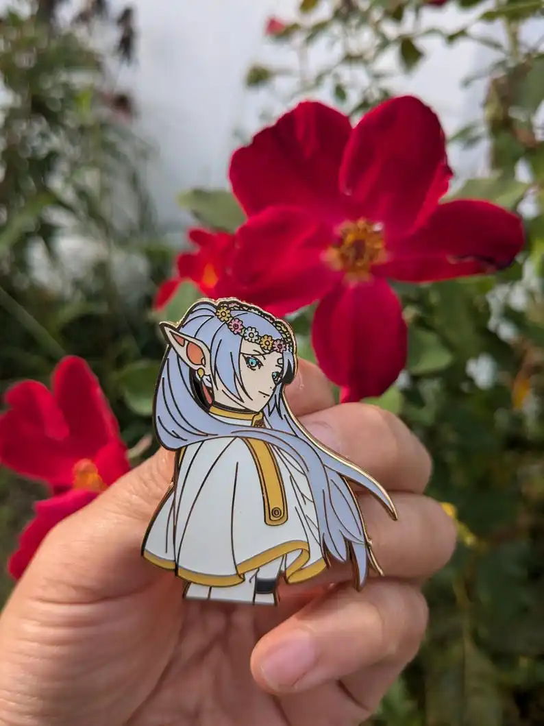 Anime Enamel Pin, Frieren