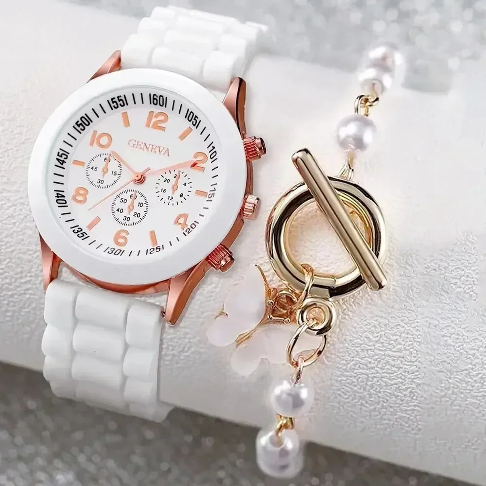 2 Pack Women's Watches Luxury Fashion Women's Quartz Watch, Elegant and Stylish, with Adjustable Dial and Versatile Design