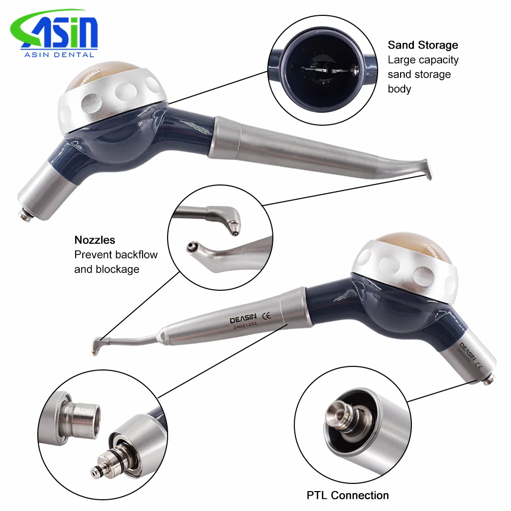 Sistema de polimento de ar intraoral da clínica dental prophy jet anti sucção higiene handpiece polidor ns * tipo acoplador rápido