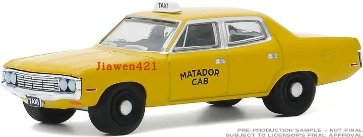 1:64 1972 AMC Matador - Matador Cab Bullfighter Taxi Collection of car models