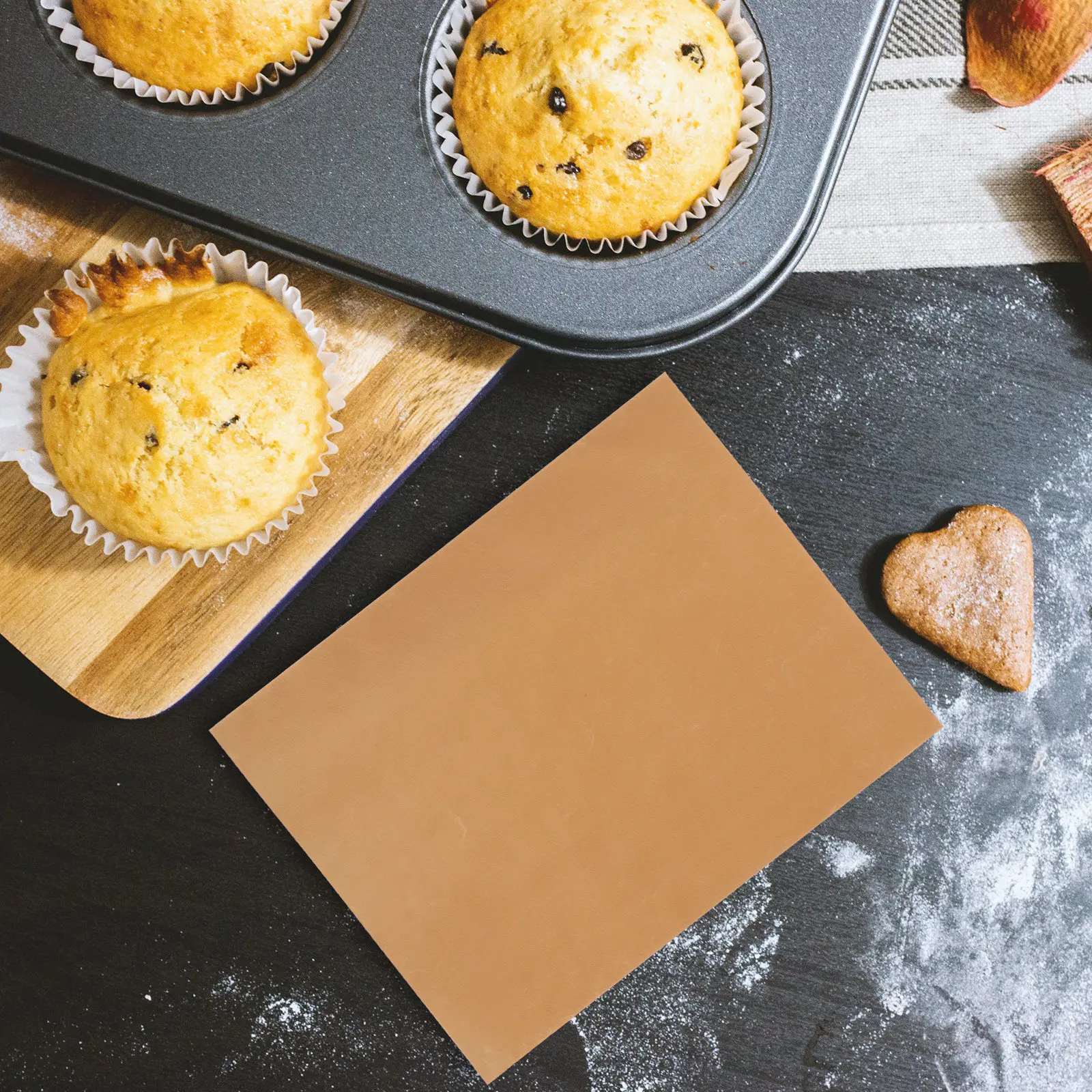5Pcs High Temperature Resistant Heat Press Mat Fiberglass Insulation Pad Heat Transfer Sheet Multifunction Baking Food Pressing