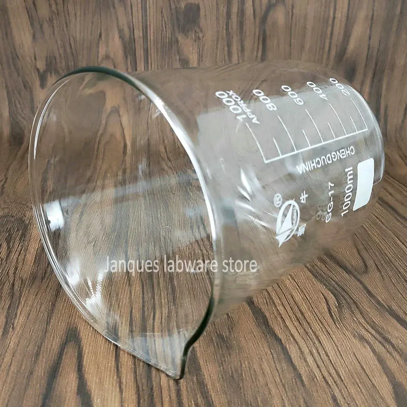 さまざまなセット実験室用ホウケイ酸ガラスビーカースケール計量カップ耐熱ガラス化学容器