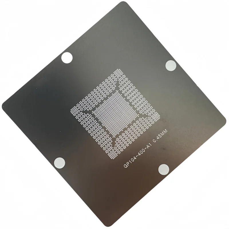 Direct heating 90X90 BGA Reballing Stencil GTX1070 GTX1070Ti GTX1080 GP104-200-A1 GP104-300-A1 GP104-400-A1 N17E-G2-A1 0.45MM