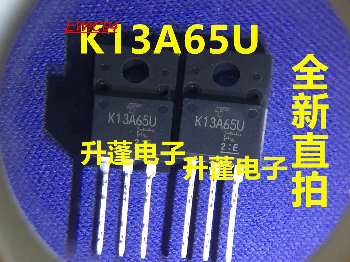 5pieces Original stock K13A65U TK13A65U 13A650V   TO-220F