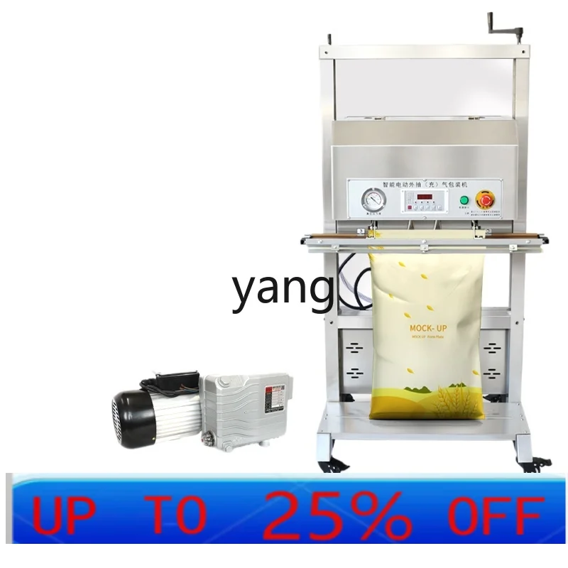 CX Commercial Rice Food Heavy Volume Suction Automatic Plastic Sealing Packaging Machine