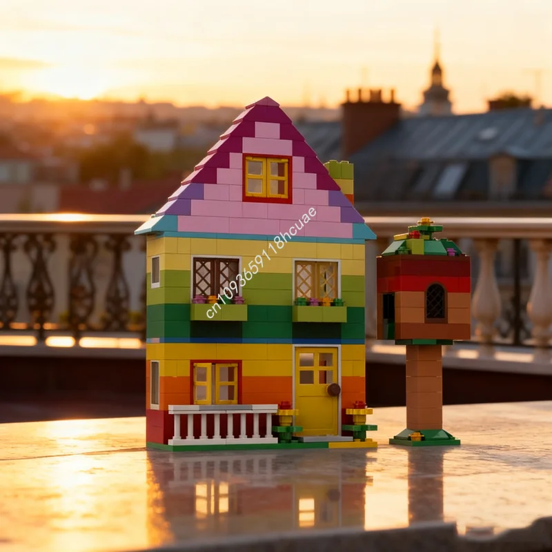 

254pcs MOC House And Treehouse Classiced Model Building Blocks Architecture DIY Christmas Gift Idea Education Toys Brick Kids