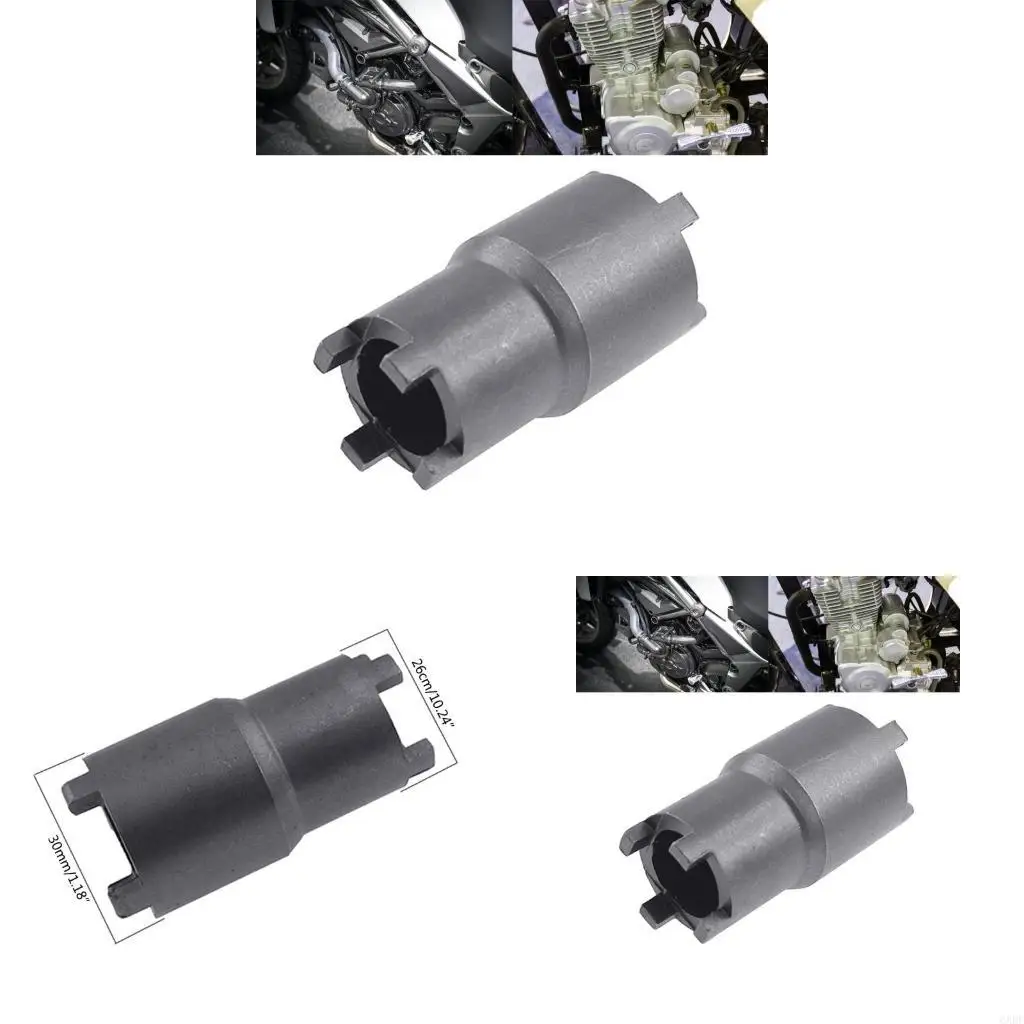 6XDF 20/24mm Motorcycles Clutch Lock Tool Nut Spanner Wrench for GY6 50 CG125 JH70 Steel Wrench Accessories