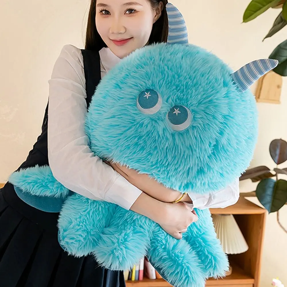 Fluffy 22/33cm Octopus Toy Octopus Mood Change Simulation Octopus Doll Pillow Double Face Change Stuffed Animal Home Accessories