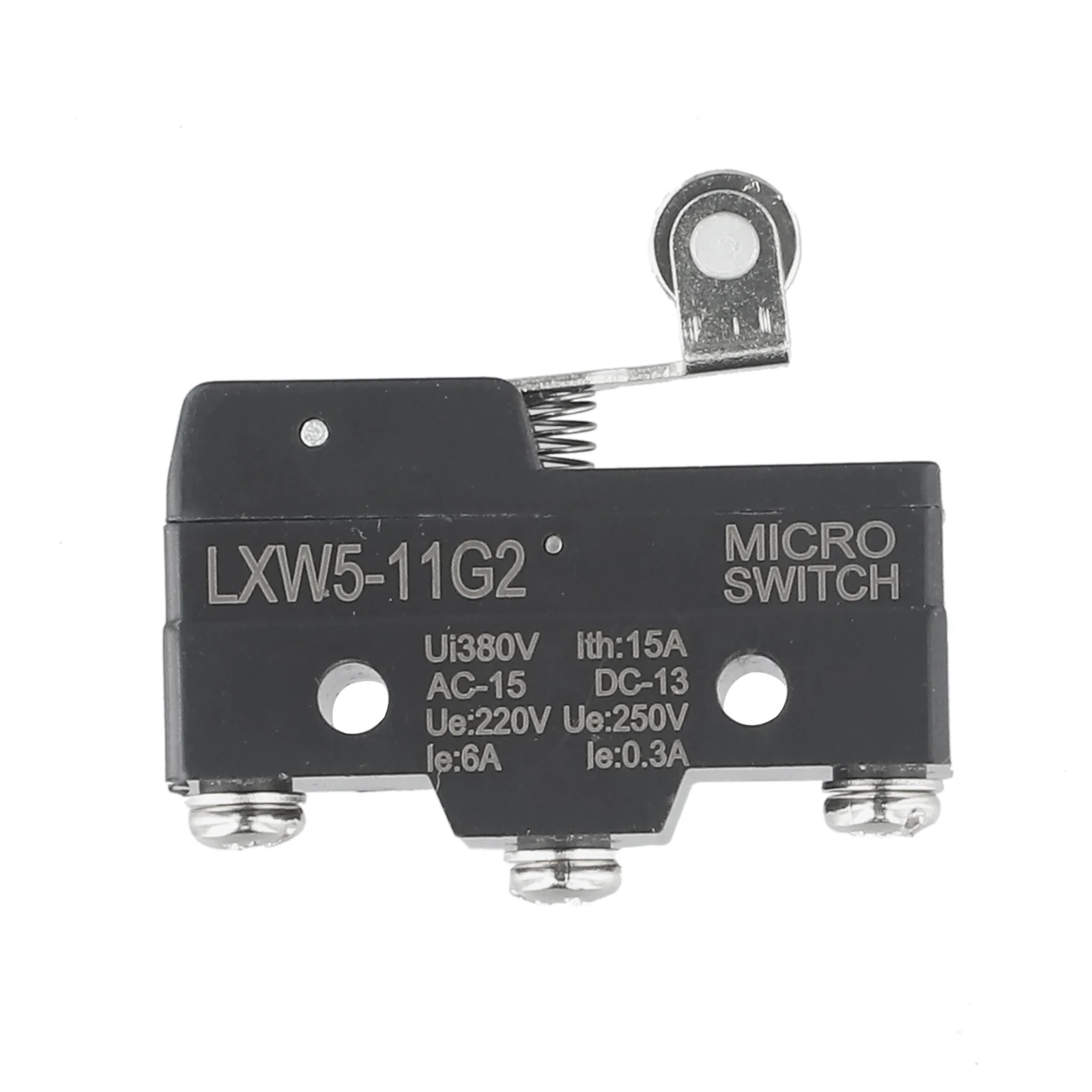LXW5-11G2 SPDT Momentary Limit Switch with Short Roller Hinge Lever 1NO 1NC for Automation Equipment Position Detection