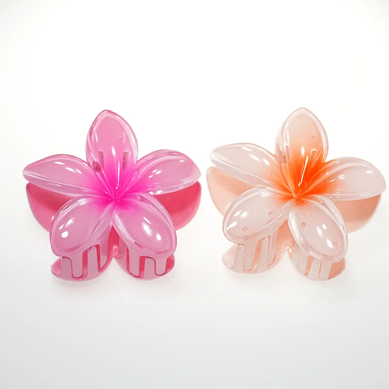 Bohemian Hawaiian Flower Hair Clip Beach Holiday Haileklip Crabbe Hair Accessories for Women