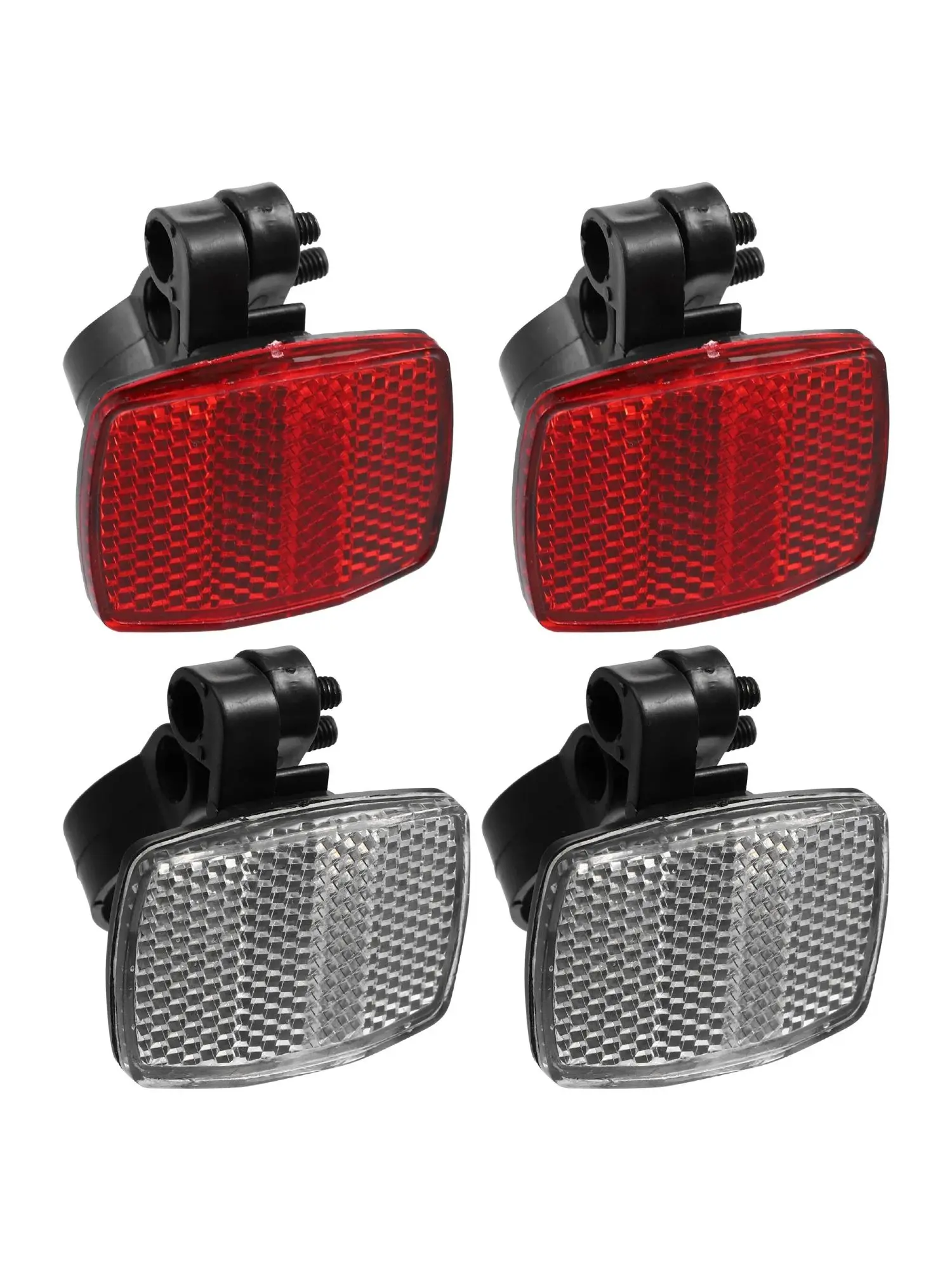 AliExpress UXCELL 2pcs 4pcs Bicycle Reflector Kit Safety Warning Reflectors for Handlebar Seatpost MTB Night Cycling Red White