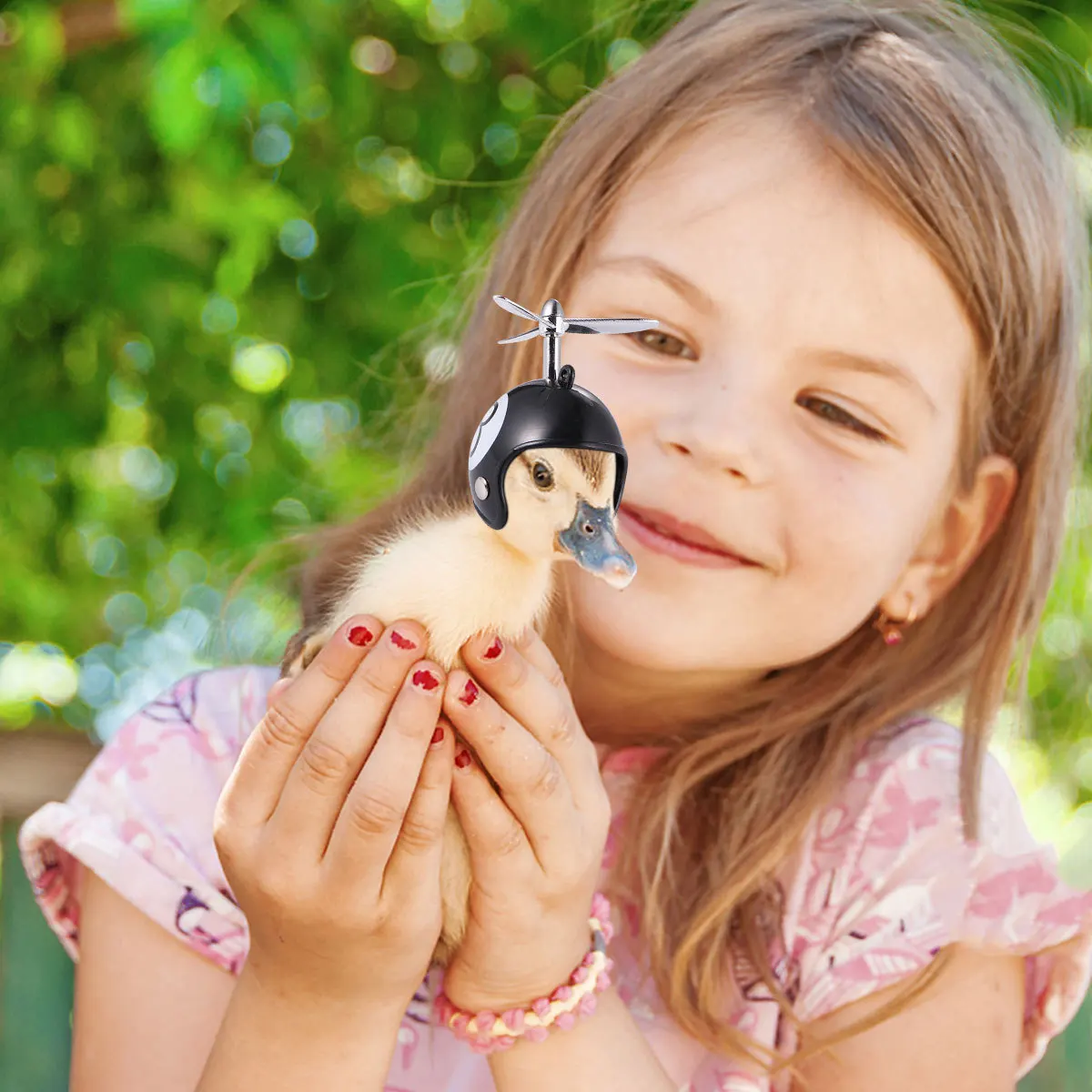 

2Pcs Pet Chicken Protective Lightweight Cushioning Sun Rain Blocking Adjustable Belt Funny Pet Supplies Accessories