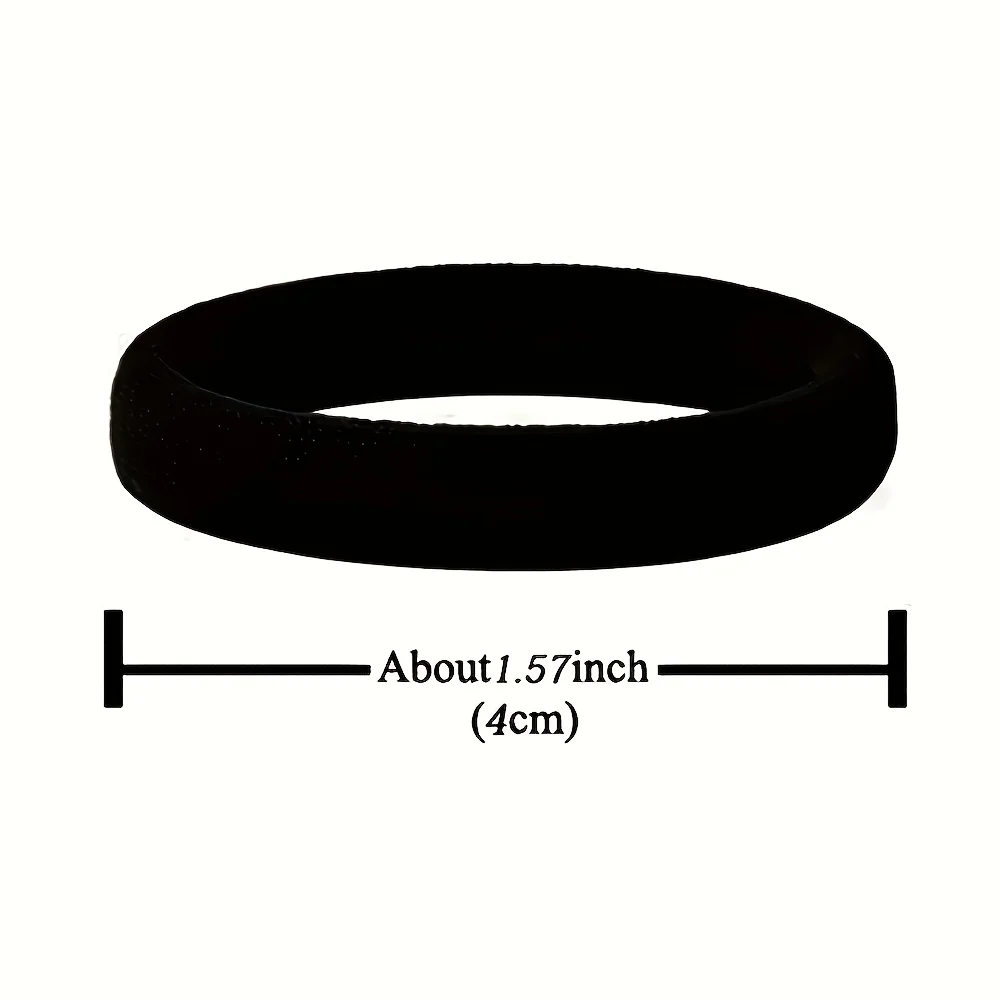 50pcs/100pcs Set High Elastic Hair Ties Black & Colorful Seamless Rubber Bands for Ponytail Solid Color Stretch Hair Ties for Women Comfortable Durable for Home & Travel - Detail 1