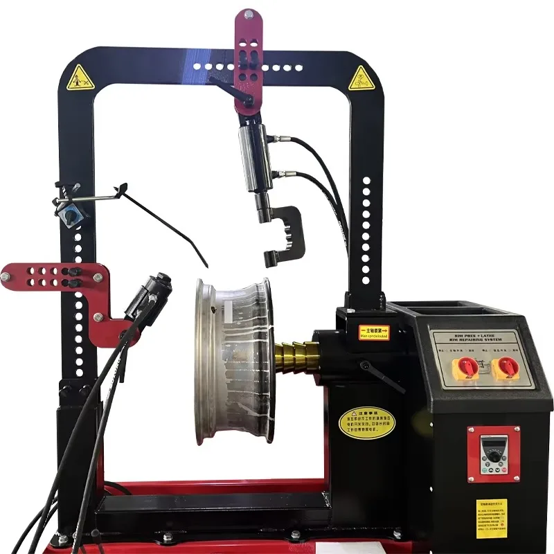 Electronic Products Machinery Steel Rim Repair & Straightening Car Roller Straightener Machine