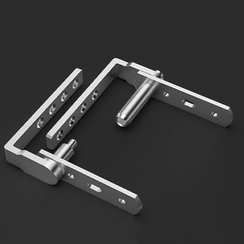 AB15-2Pack Cafe Door Hinges,304 Stainless Steel Swinging Door Hardware Saloon Door Hinges,Self Closing,For Swinging Door