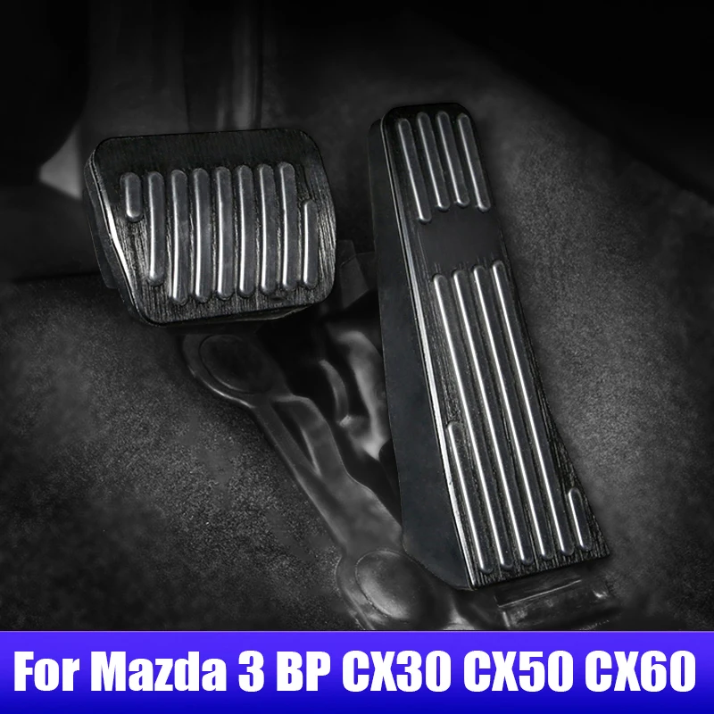 

For Mazda 3 BP CX30 CX50 CX60 MX30 MX-30 2019 2020 2021 2022 2023 2024 Car Foot Rest Accelerator Brake Pedal Cover Accessories