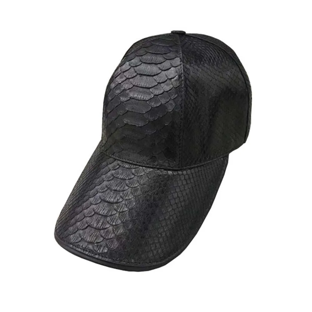 KEXIMA 2023 Four Seasons New South African Python skin hat Men and women's casual sunbonnet fashion trend cap for male