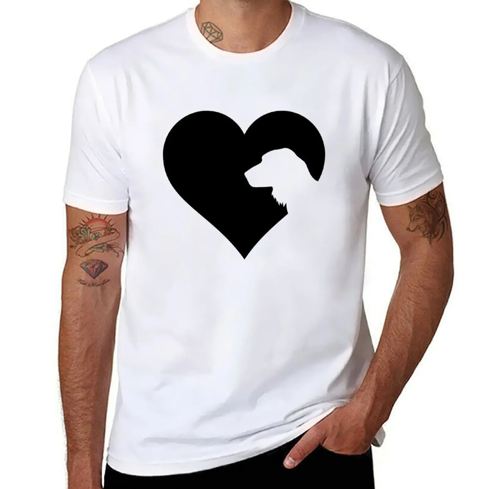 

The Heart of the English Springer Spaniel Lover T-Shirt t shirts designer t shirts for man graphic funny T-Shirt