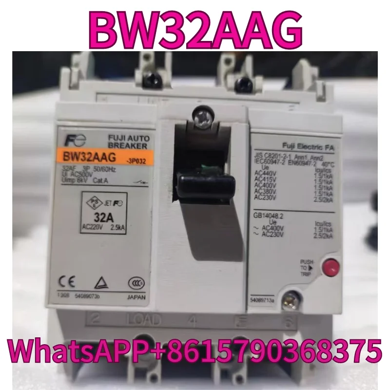 

Used circuit breaker air switch BW32AAG 3P 32A