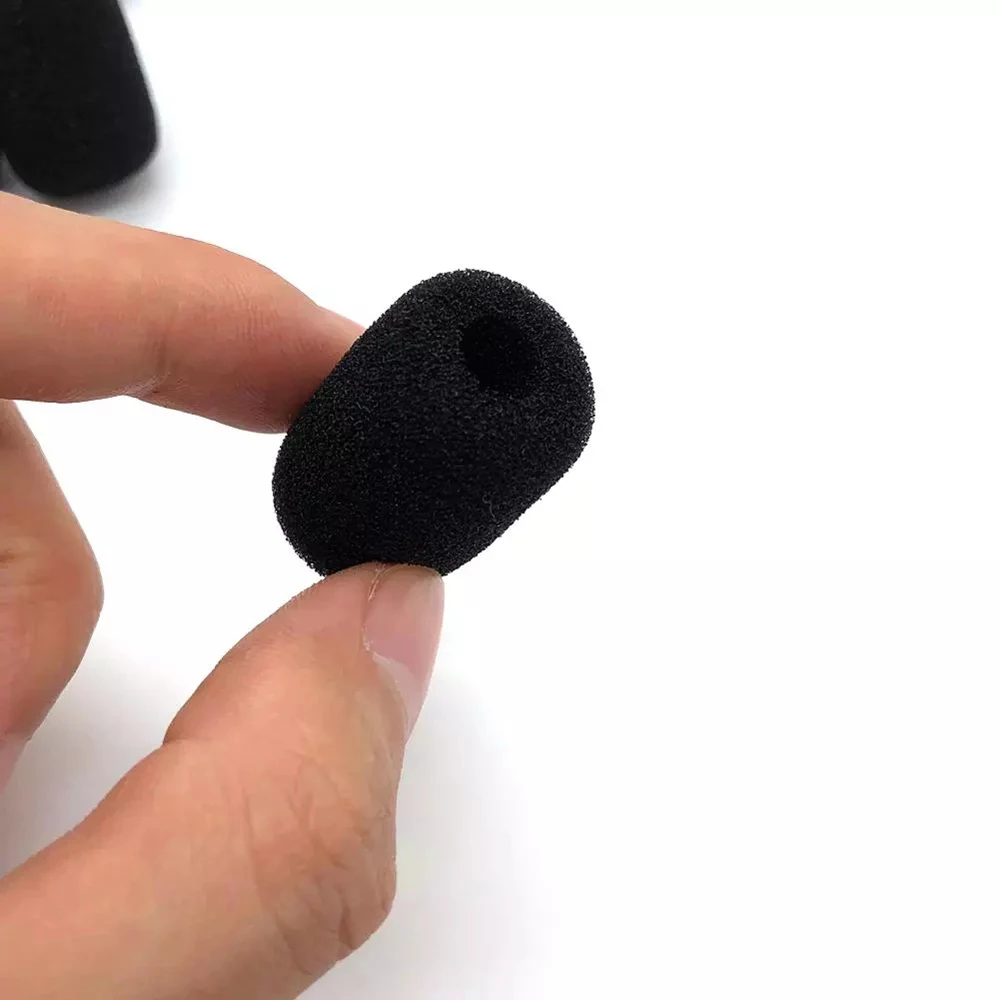 Sponge Covers Meeting Mic Telephone Headset Sleeve Microphone Mic Cover Mic Protector Headset Foam Covers Microphone Windshield