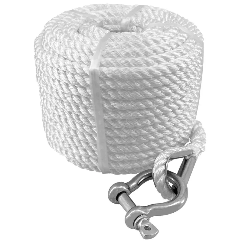 

Marine nylon, double weave anchor rope, dock rope, dock rope