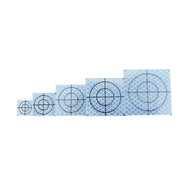 100pcs Reflector Sheet Reflective Tape Target 20/30/40/50/60mm For Total Station Measure